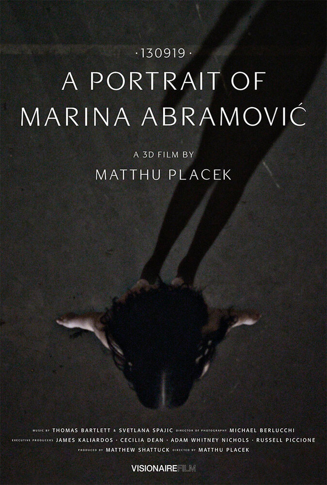 130919: Портрет Марины Абрамович (2013) постер
