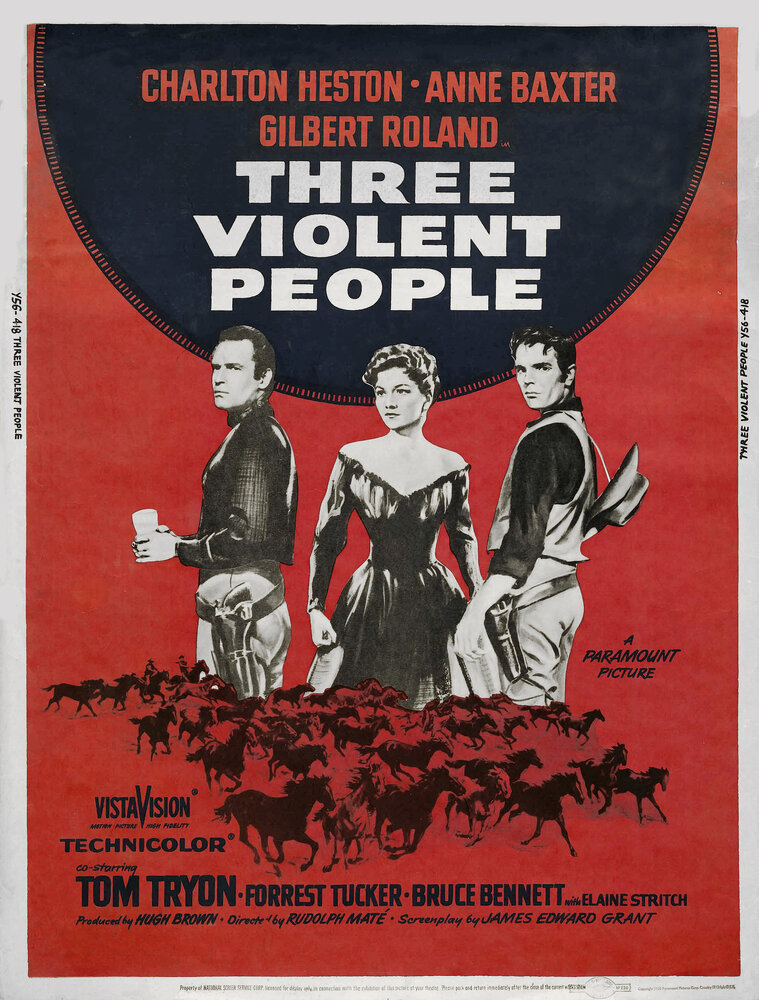 Три жестоких человека (1956) постер