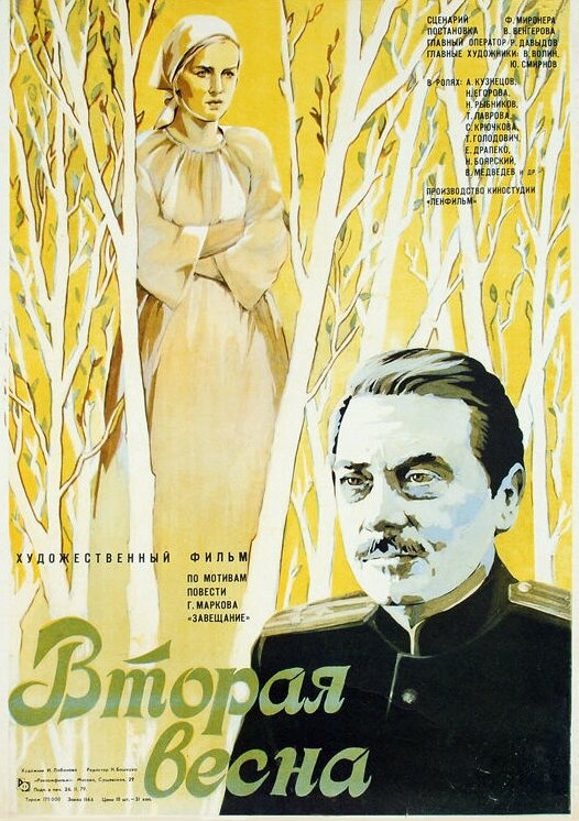 Вторая весна (1980) постер