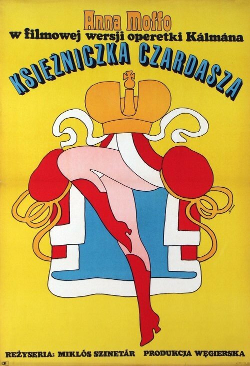 Королева Чардаша (1971) постер