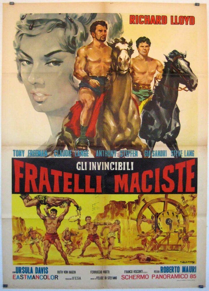 Непобедимые братья Мациста (1964) постер