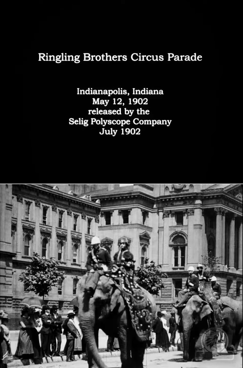 Ringling Bros. Circus Parade (1902) постер