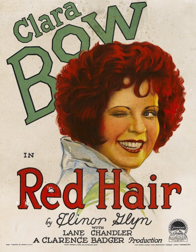 Рыжеволосая (1928) постер