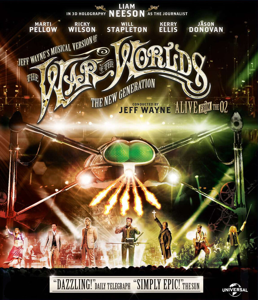 Jeff Wayne's Musical Version of the War of the Worlds Alive on Stage! The New Generation (2013) постер