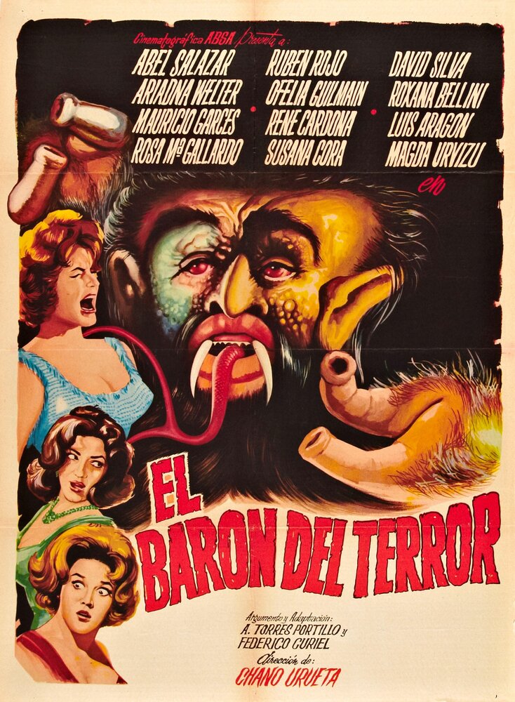 Ужасный барон (1962) постер