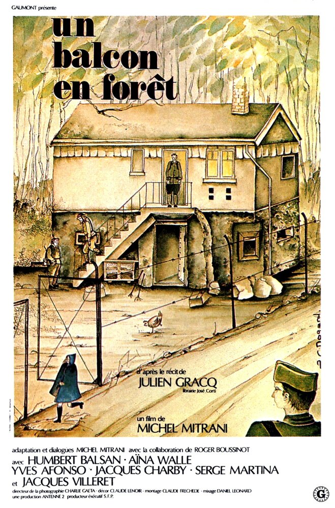 Балкон в лесу (1978) постер