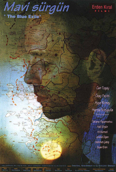 Mavi sürgün (1993) постер