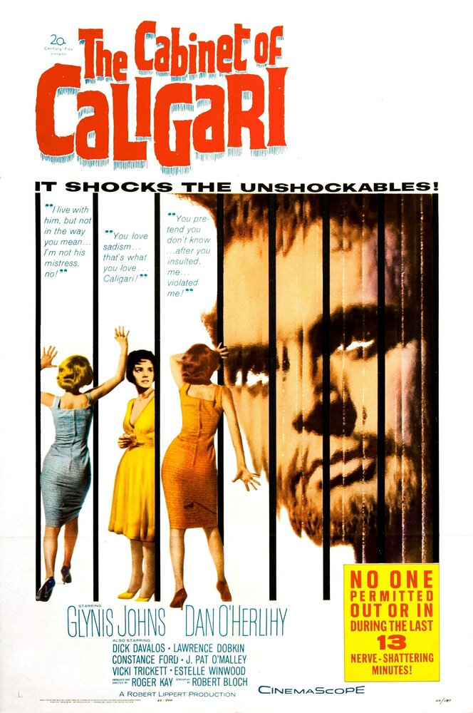 Кабинет доктора Калигари (1962) постер