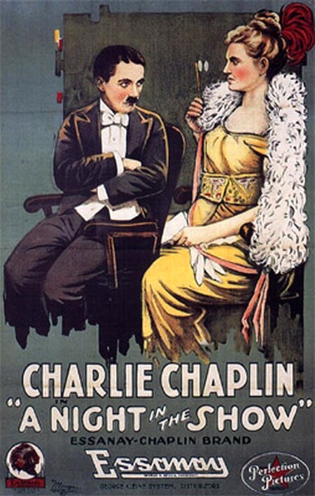 Вечер в мюзик-холле (1915) постер