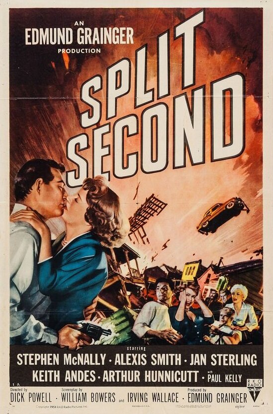 Доля секунды (1953) постер