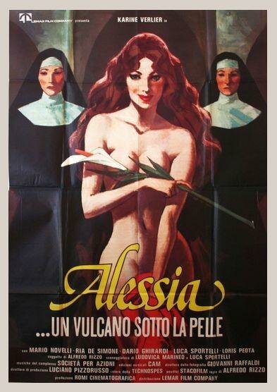 Алессия... Вулкан под кожей (1978) постер