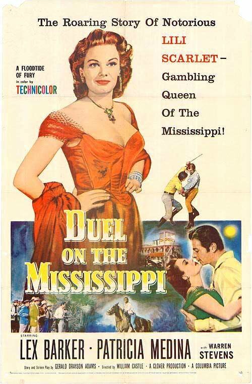 Дуэль на Миссисипи (1955) постер
