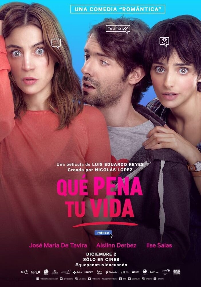 Que Pena Tu Vida (2016) постер