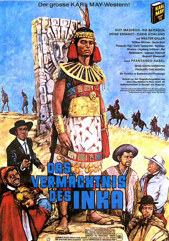 Золото древних инков (1965) постер