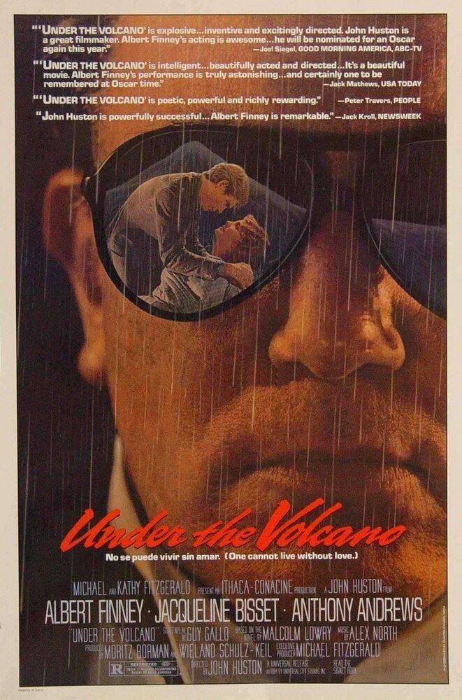 У подножия вулкана (1984) постер