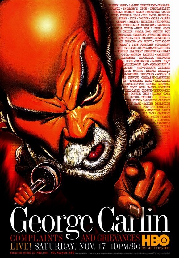 Джордж Карлин: Жалобы и недовольства (2001) постер