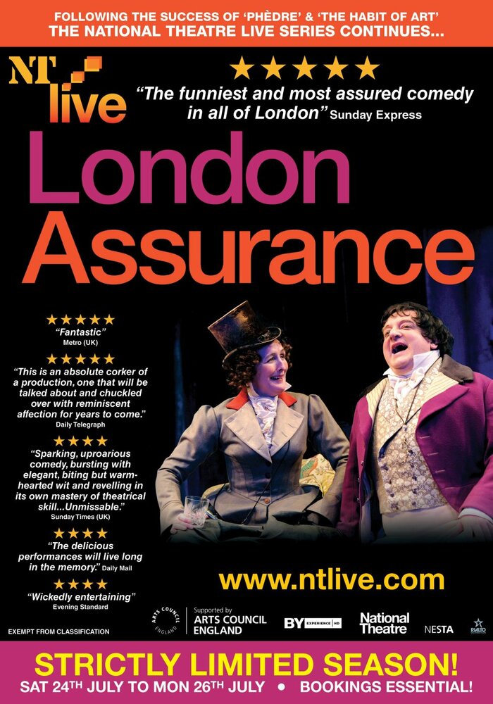 National Theatre Live: London Assurance (2010) постер