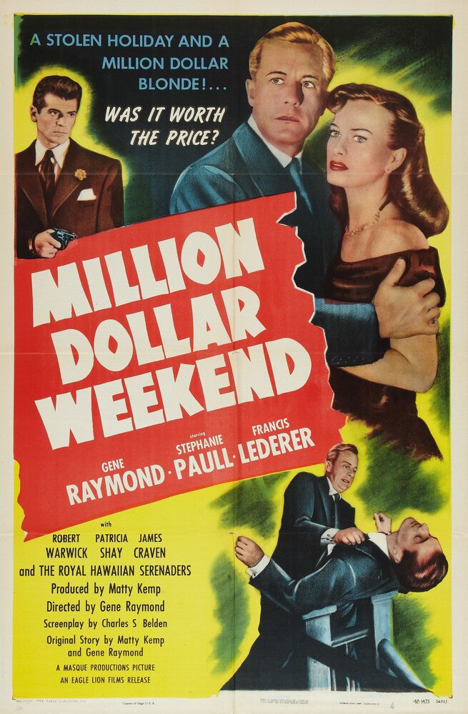 Million Dollar Weekend (1948) постер