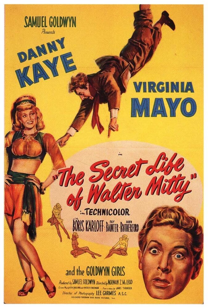 Тайная жизнь Уолтера Митти (1947) постер