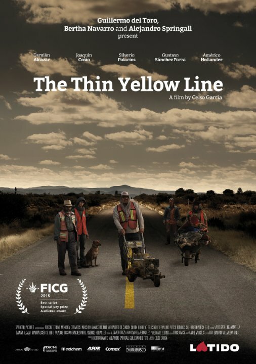 Тонкая желтая линия (2015) постер