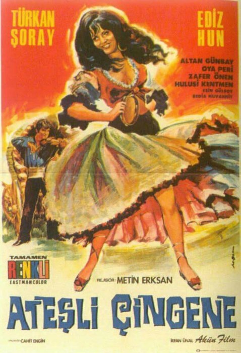 Страстная цыганка (1969) постер