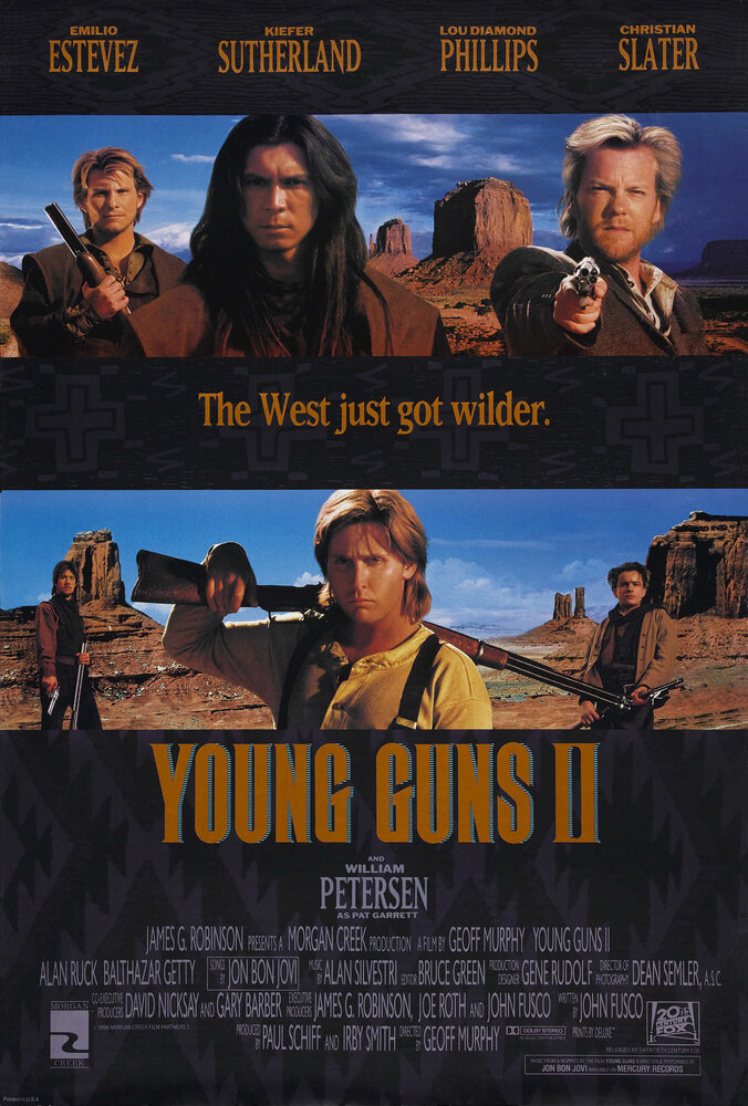 Молодые стрелки 2 (1990) постер