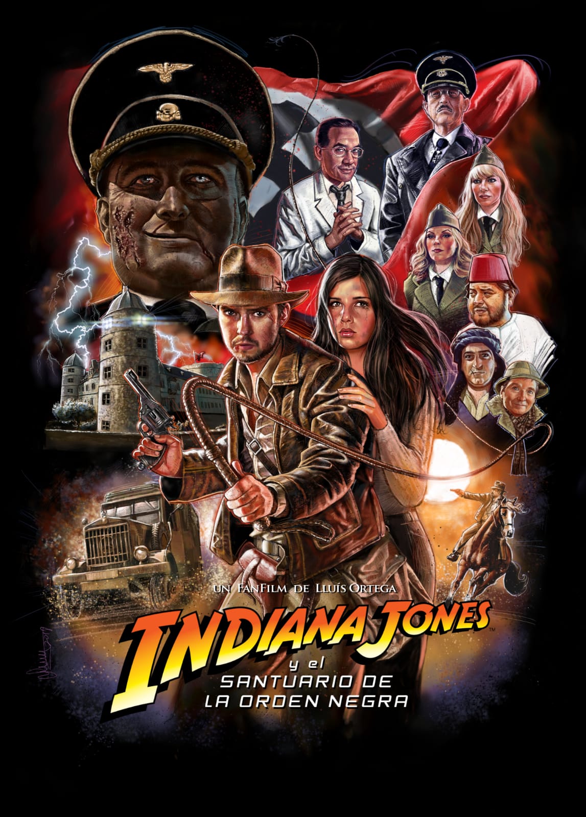 Indiana Jones and the Sanctuary of the Black Order (2021) постер