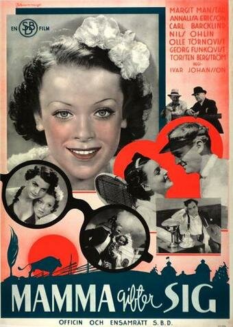Mamma gifter sig (1937) постер