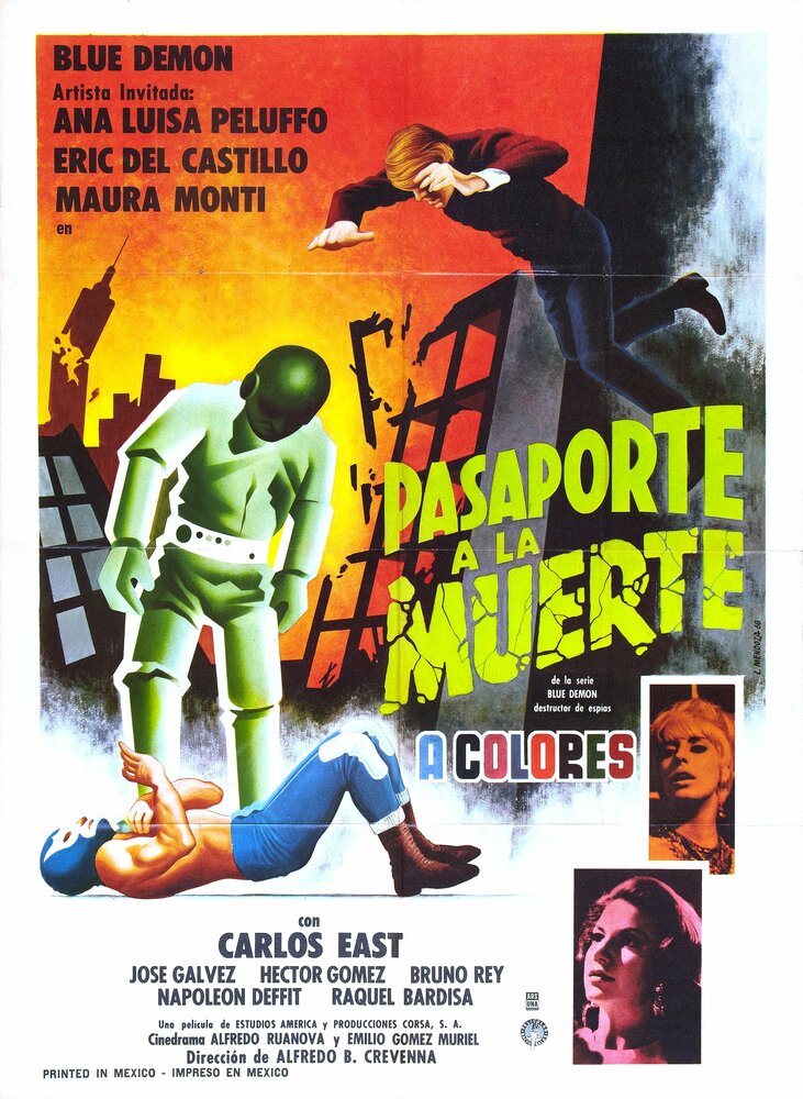Pasaporte a la muerte (1968) постер