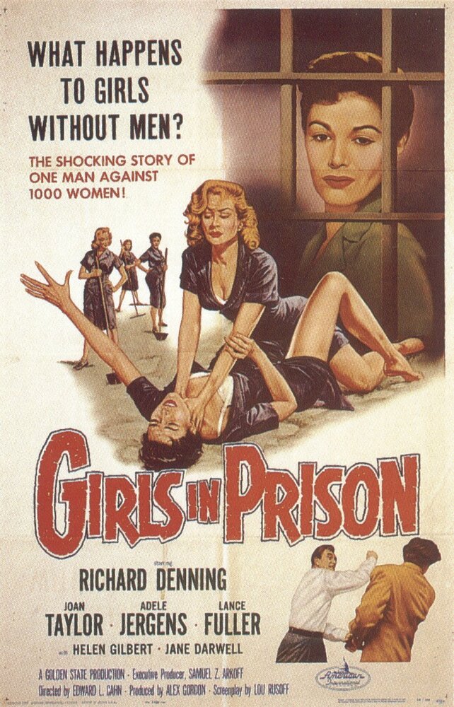Девочки в тюрьме (1956) постер