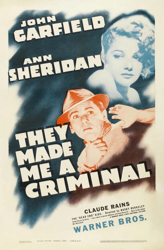 Они сделали меня преступником (1939) постер