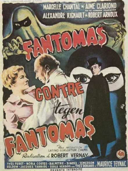 Фантомас против Фантомаса (1949) постер