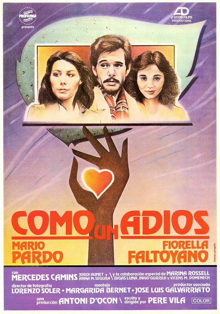 Como un adiós (1983) постер