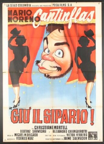 Опустите занавес (1940) постер