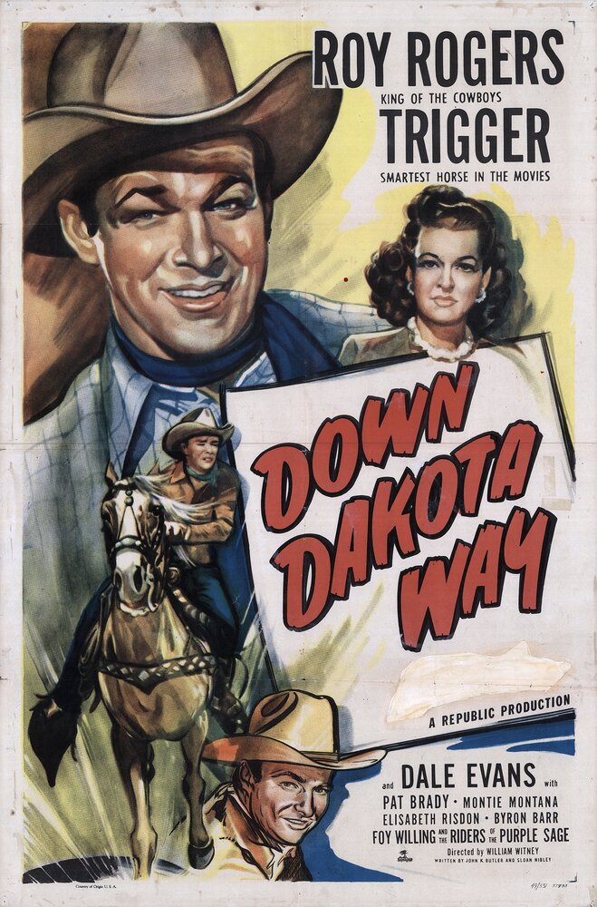 Down Dakota Way (1949) постер