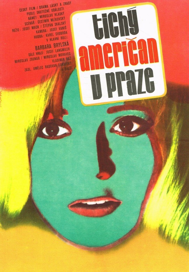 Тихий американец в Праге (1978) постер