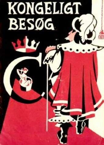 Kongeligt besøg (1954) постер