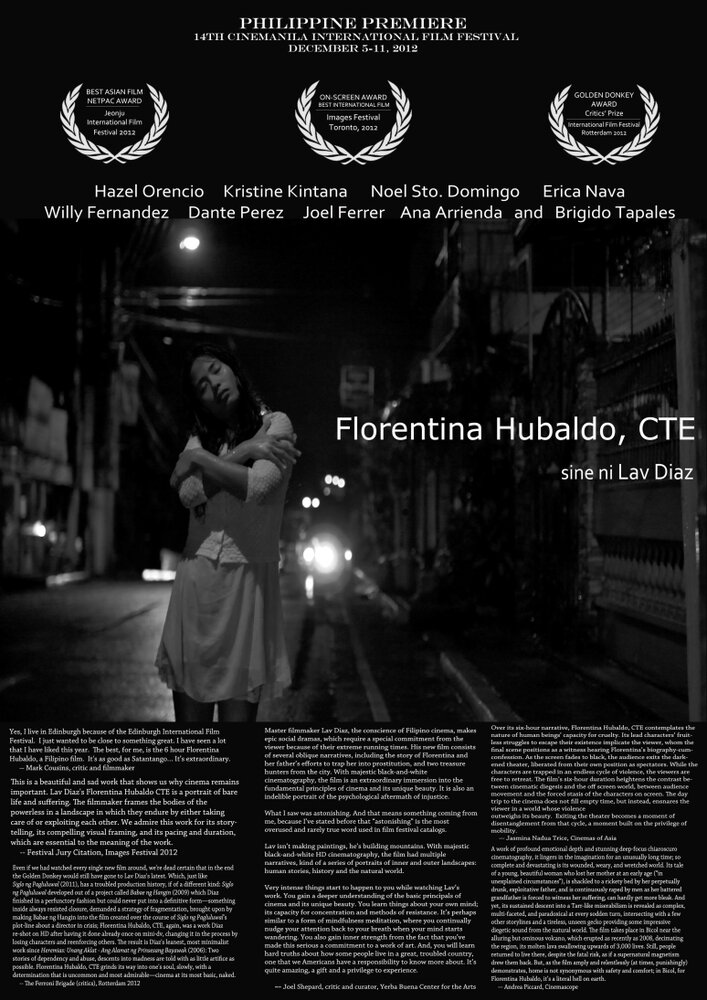 Флорентина Хубальдо, ХТЭ (2012) постер