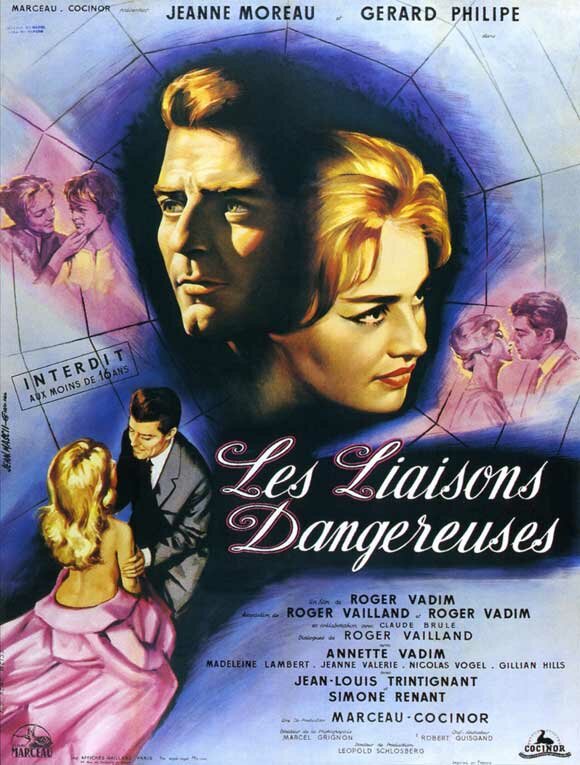 Опасные связи (1959) постер