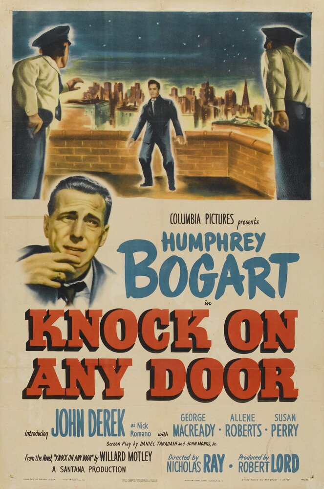 Стучись в любую дверь (1949) постер